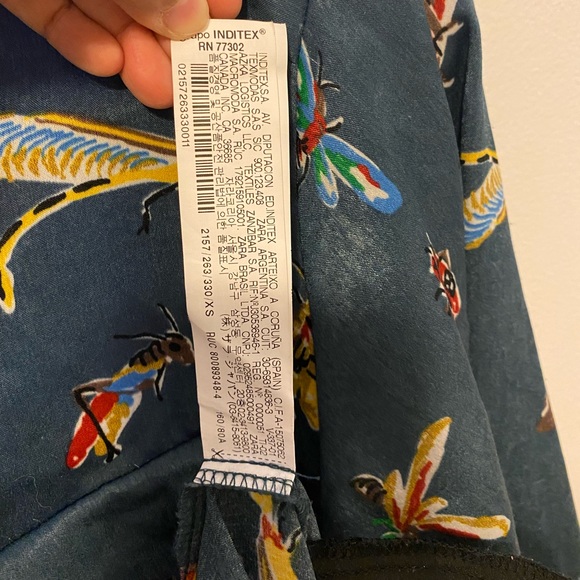 Zara - Jewel Toned Insect Dress - Picture 7 of 10